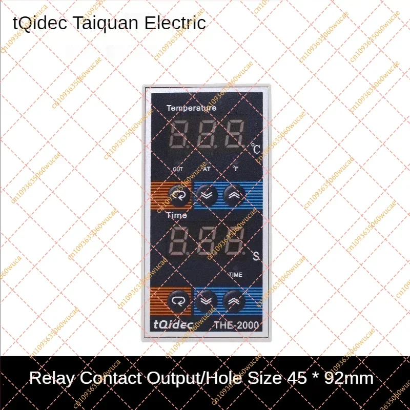 for Tqidec THE-2000 Digital Timer & Temperature Controller | Precision Thermostat for Hot Stamping Machines & Ovens