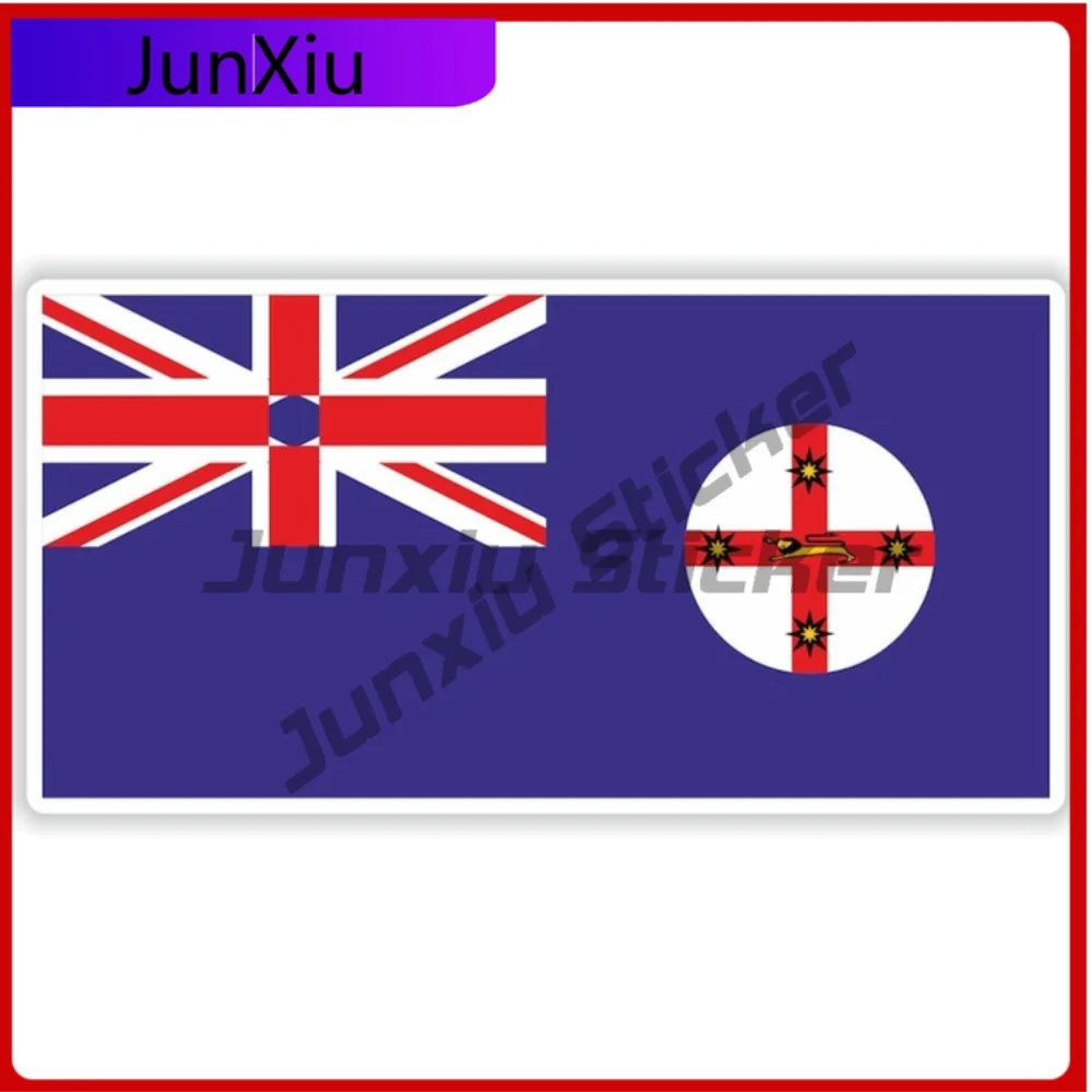 

Australia New South Wales Oceania Flag Emblem Stickers Waterproof Decals Custom Van Stickers And Decals For Motorcycle Waterproo