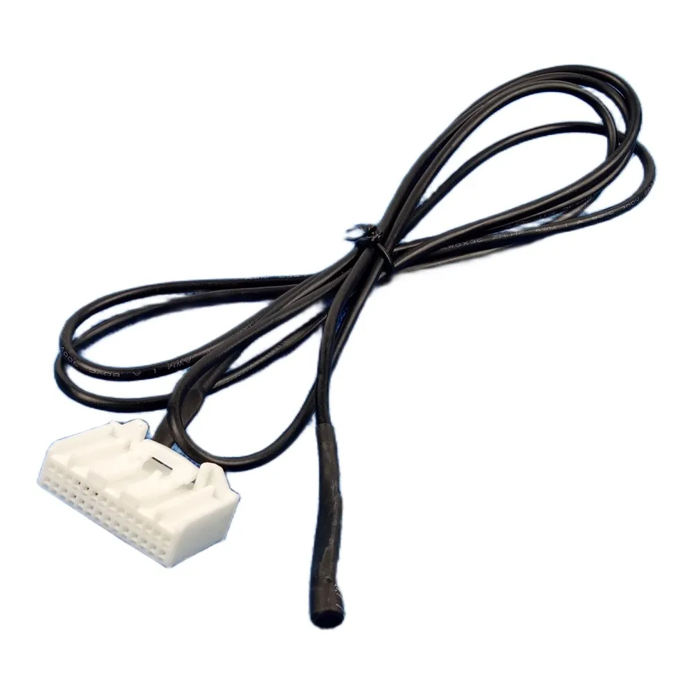 Direct Fit Microphone Harness for For TOYOTA 2015+ CD Player Radios ABS Housing Copper Conductors 28 Pin Connector