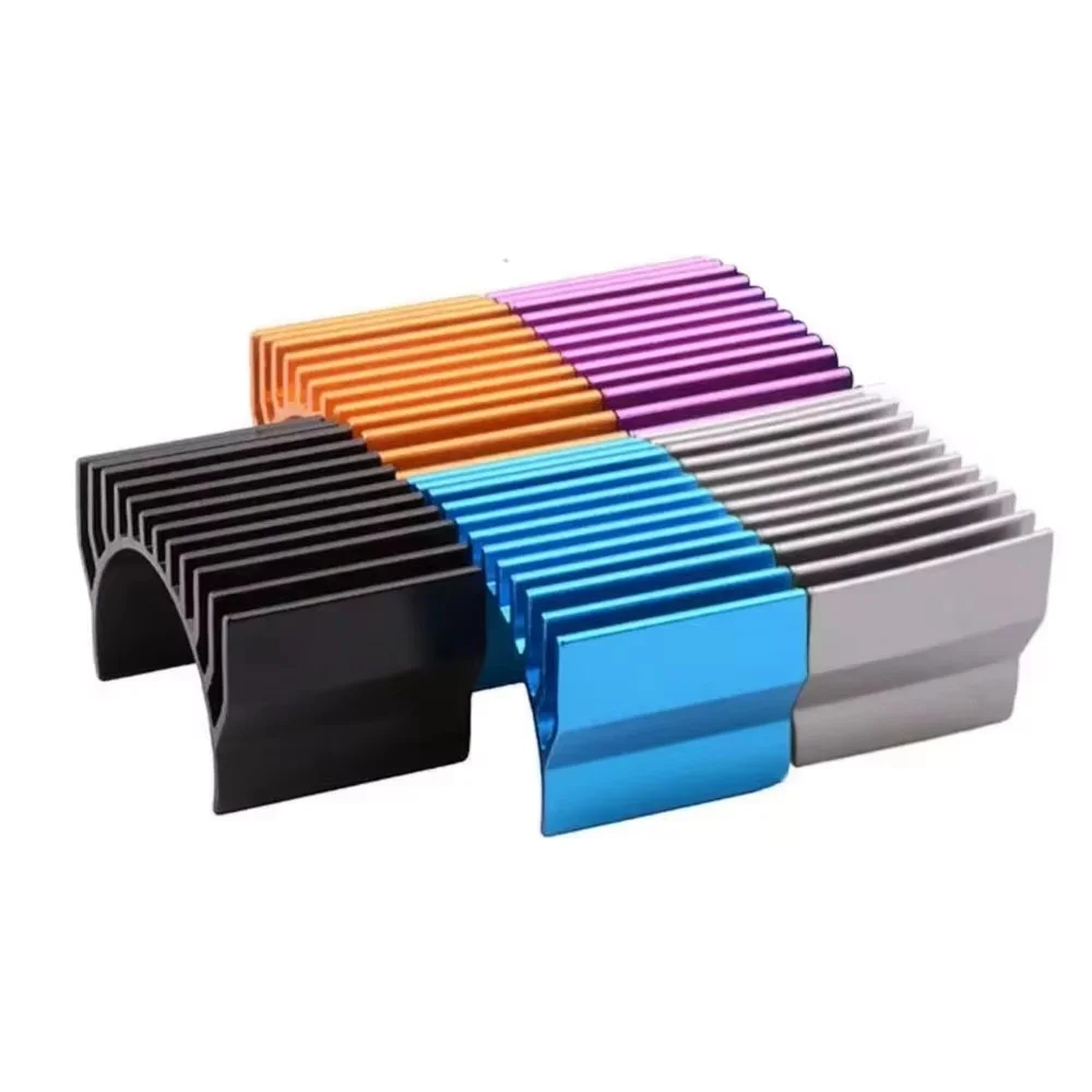1pc 36mm Motor Cooling Heat Sink Heatsink Top Vented 540 545 550 Size For 1/10 RC Car Buggy Crawler RC Boat view 2