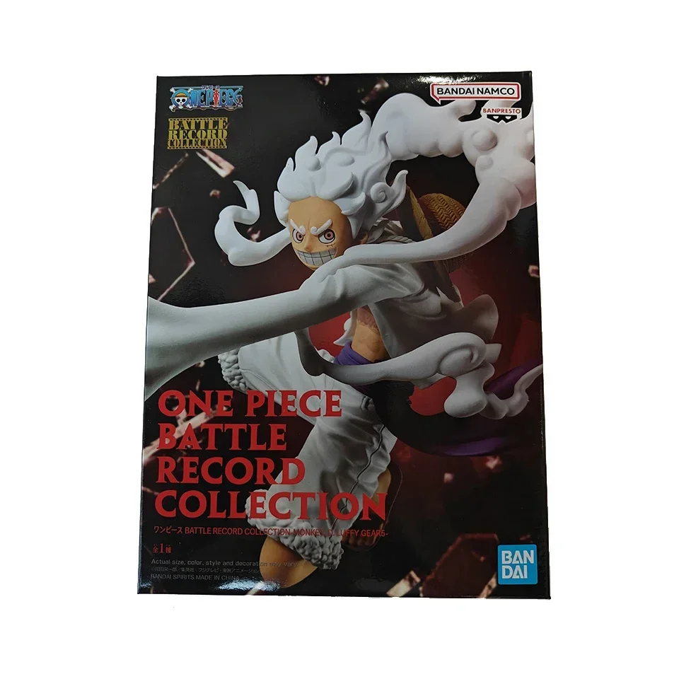 In Stock Original Bandai Banpresto One Piece 15cm Luffy Gear 5 Decoration Kawaii Anime Figures Toys Collection Children's Gifts