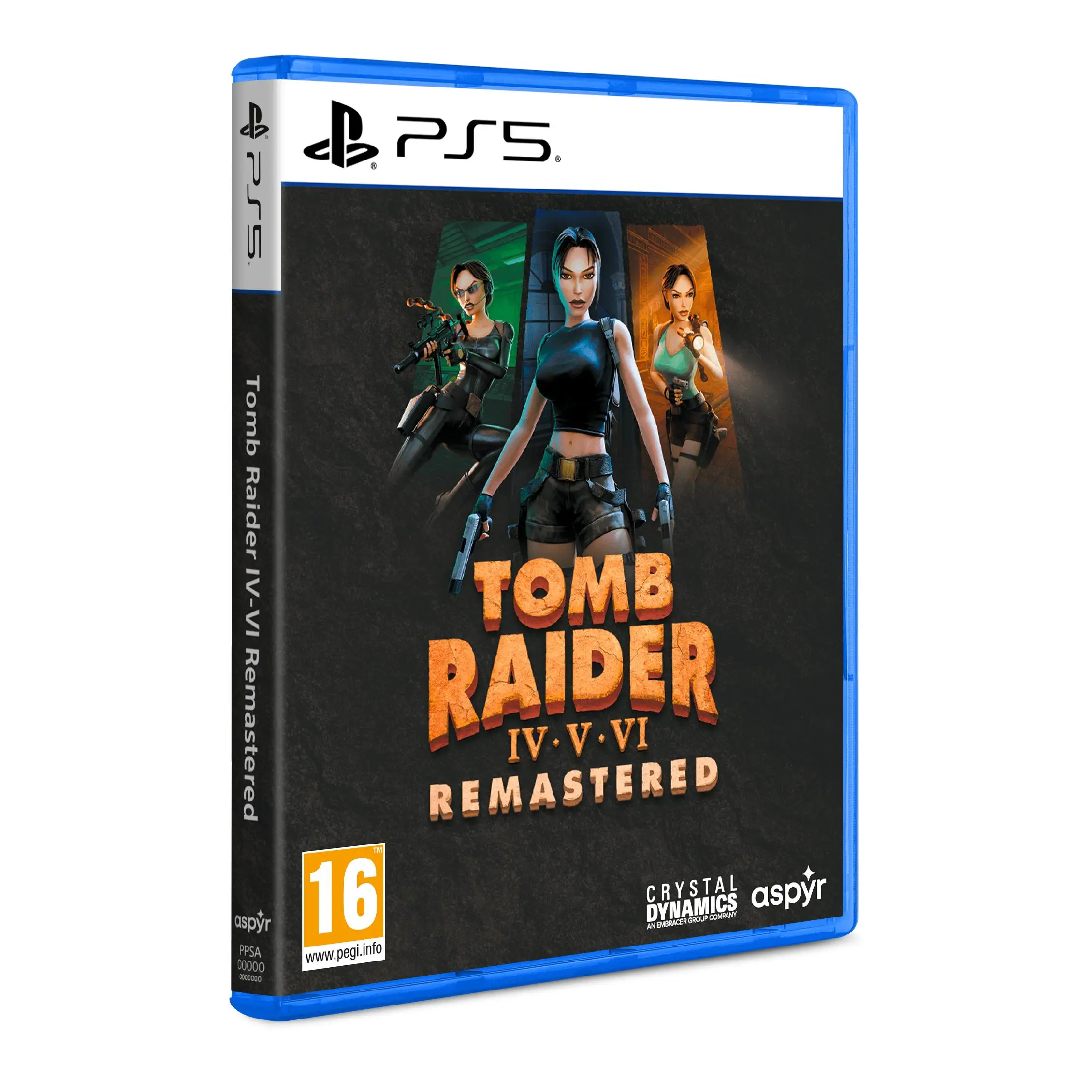 Tomb Raider IV-VI Remastered Starring Lara Croft - PS5 - Nuevo Precintado - PAL España - Meridiem