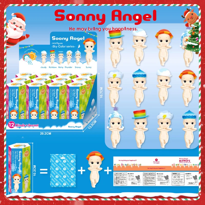 Sonny Angel Blind Box Angel Weather Anime Character Decorations Birthday Christmas Gifts Tabletop Decorations Christmas Toys