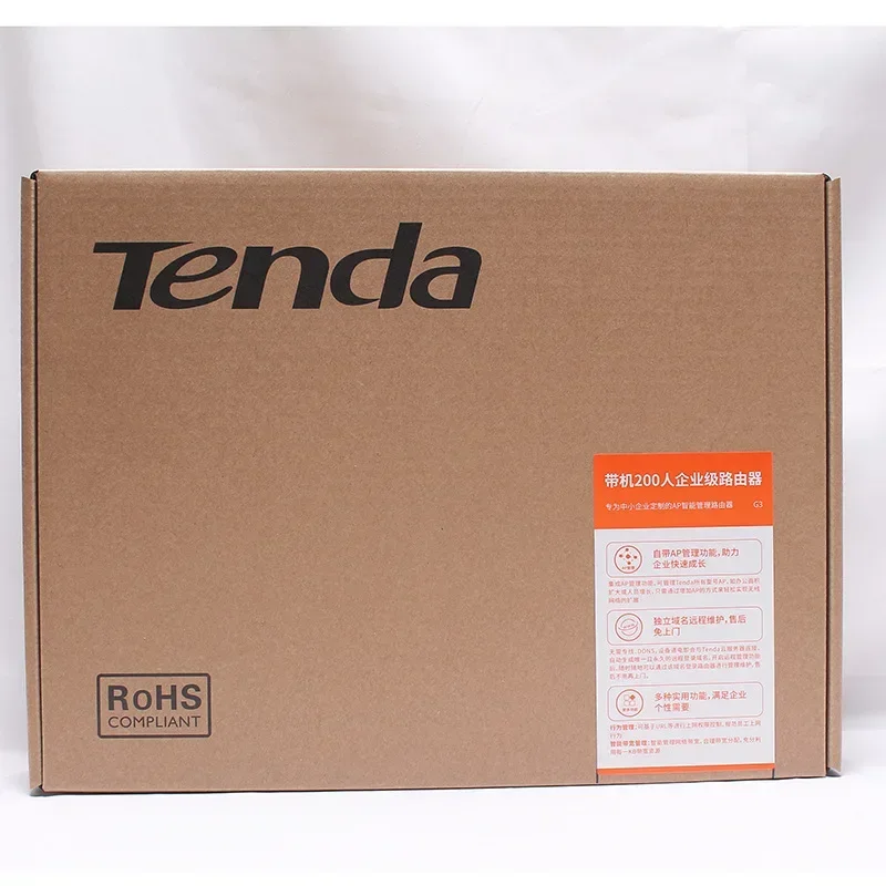 Tenda G3 Enterprise Gigabit Wired Router 4W Support 200 Machines VPN Router