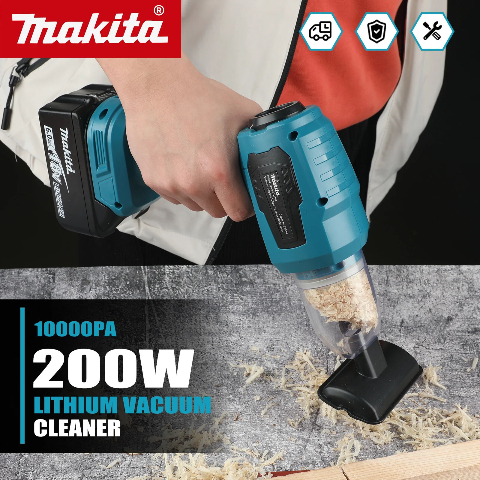 Makita M213 18V Cordless Vacuu - Workshop Cleaning Tools ulasan dan harga