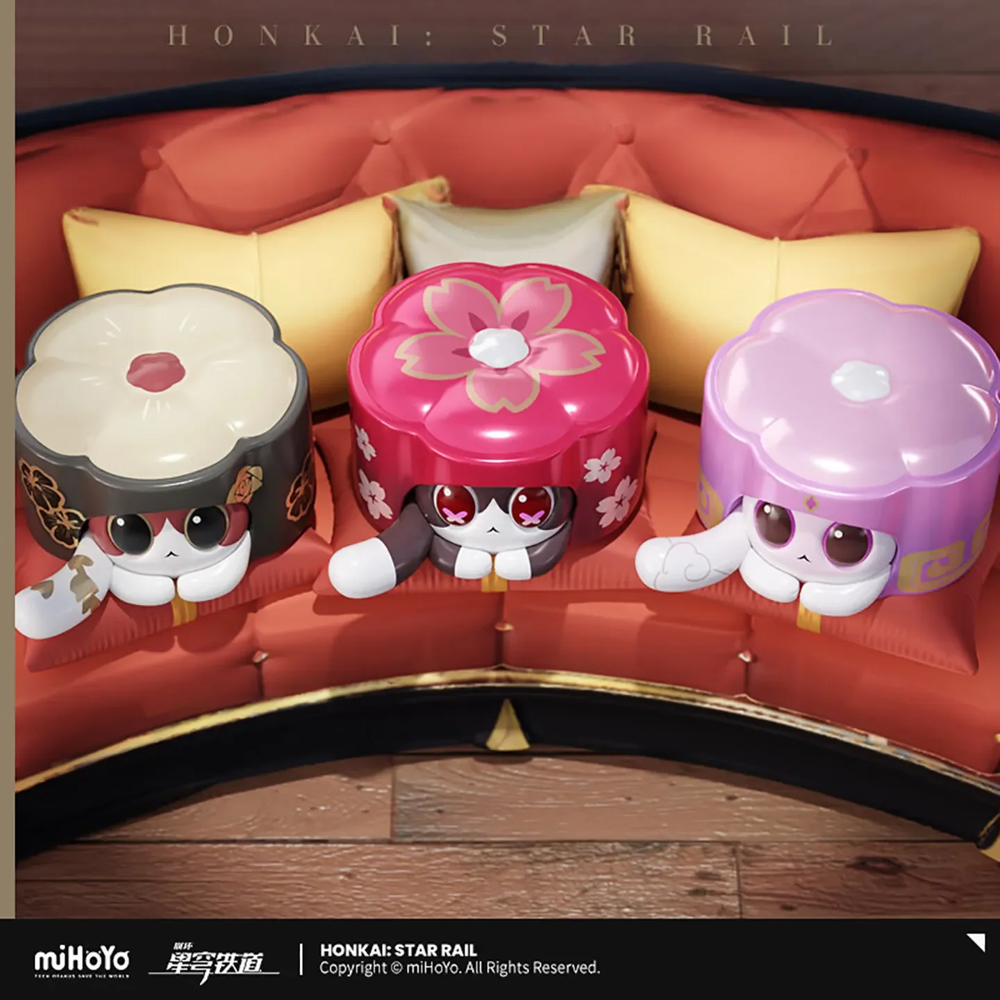 miHoYo Honkai Star Rail Ruan Mei Creations Vol 2 Cat Cake Mini Figures Mystery Blind Bag Collectible Desktop Ornament Toy Gift