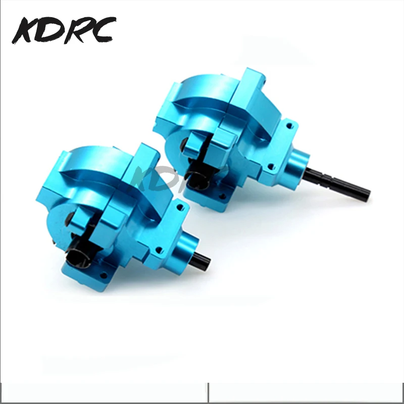 Aluminum Alloy Gear Box Complete Drive & Diff for 1/10 HSP Car Models 94123 94107 94111 94118 - Front Or Rear Universal Fit
