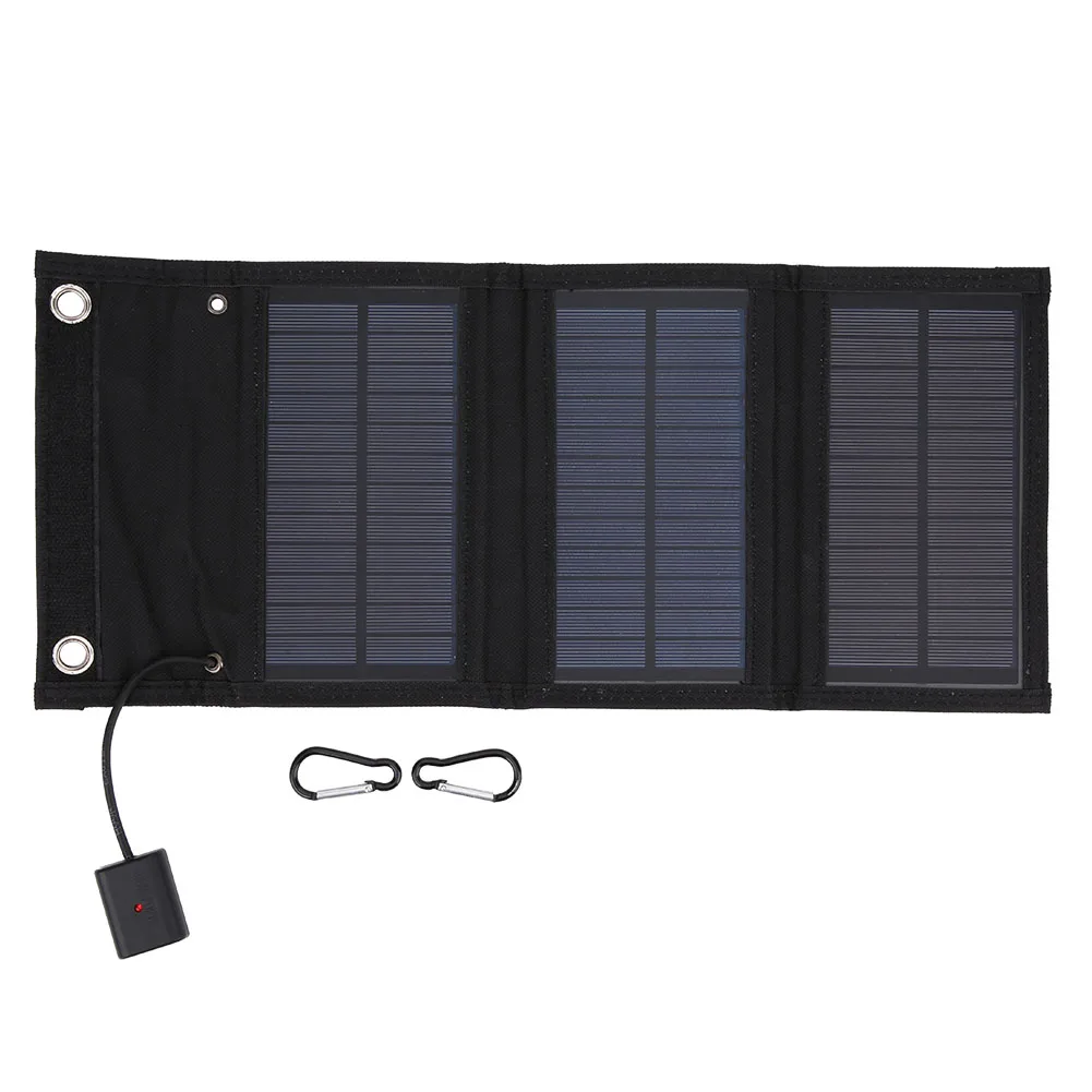 

15W Portable Waterproof Foldable Solar Panel Pack for Tourism Hiking Outdoor Activities