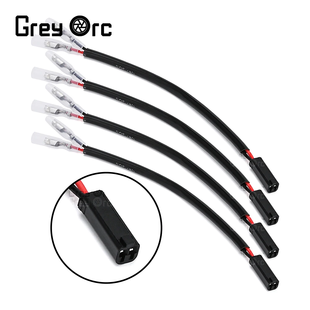 

fit For SUZUKI V-Strom 650/1000/1050 Bandit 1250 GSR GSXS 750/1000/F Turn Signal Wire Adapters Indicator Cable Plug Connector