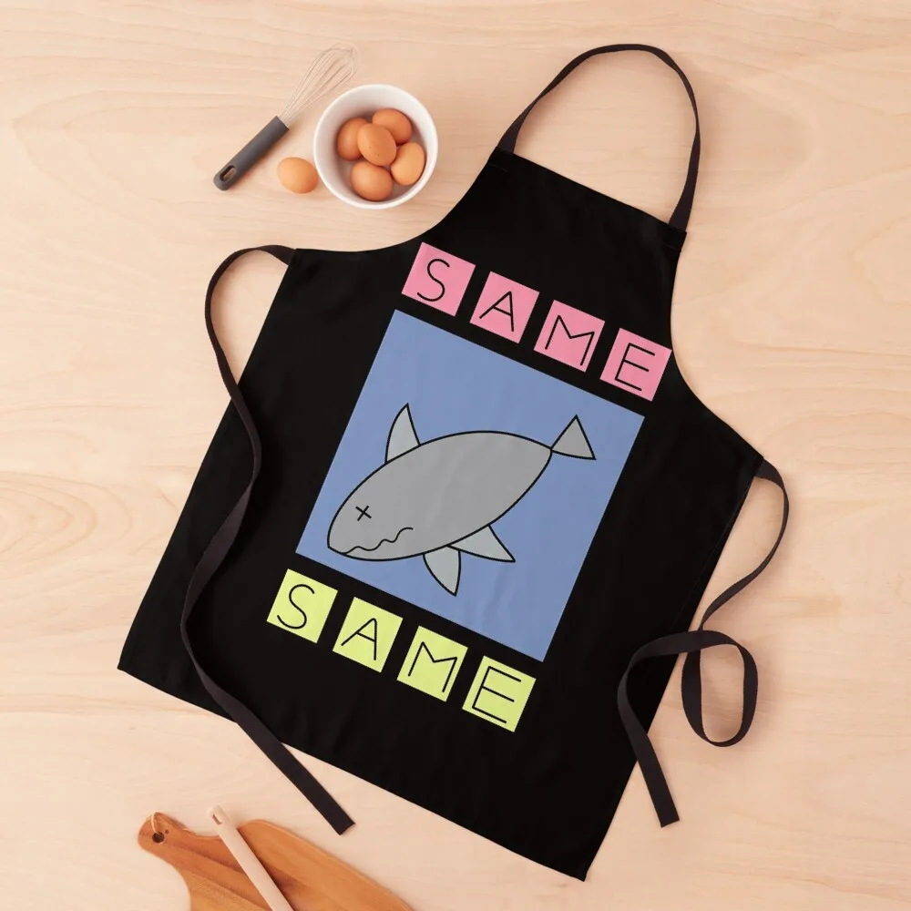 

nichijou - same (shark) Apron bib Woman Work Apron