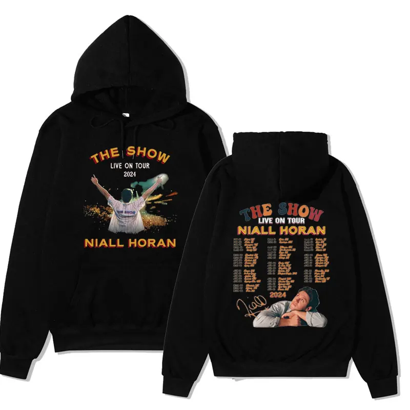 

Худи Niall Horan The Show Live on Tour с принтом, мужская и женская одежда 2024, Модные свитшоты большого размера