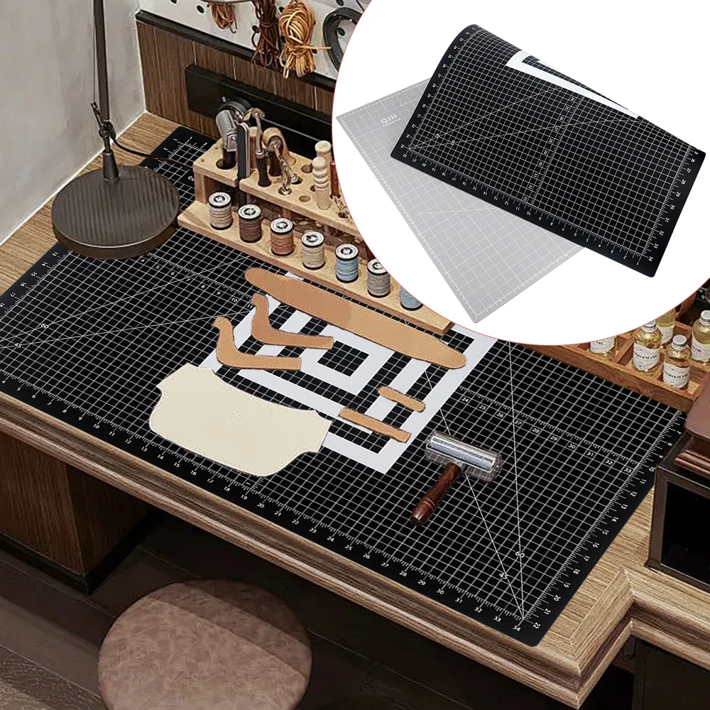 

1pcs 35.43x23.62inch A1 Size PVC Cutting Mat, Double Sided Usable, DIY Handmade Sewing Quilting Manual Leather Cutting Board