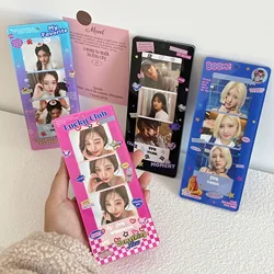Acrylic Photo Booth Frames - Cartoon Photo Booth Album For 2x6 Inch Photo Strips Wedding Album 2 x 6 Bookmark Holder