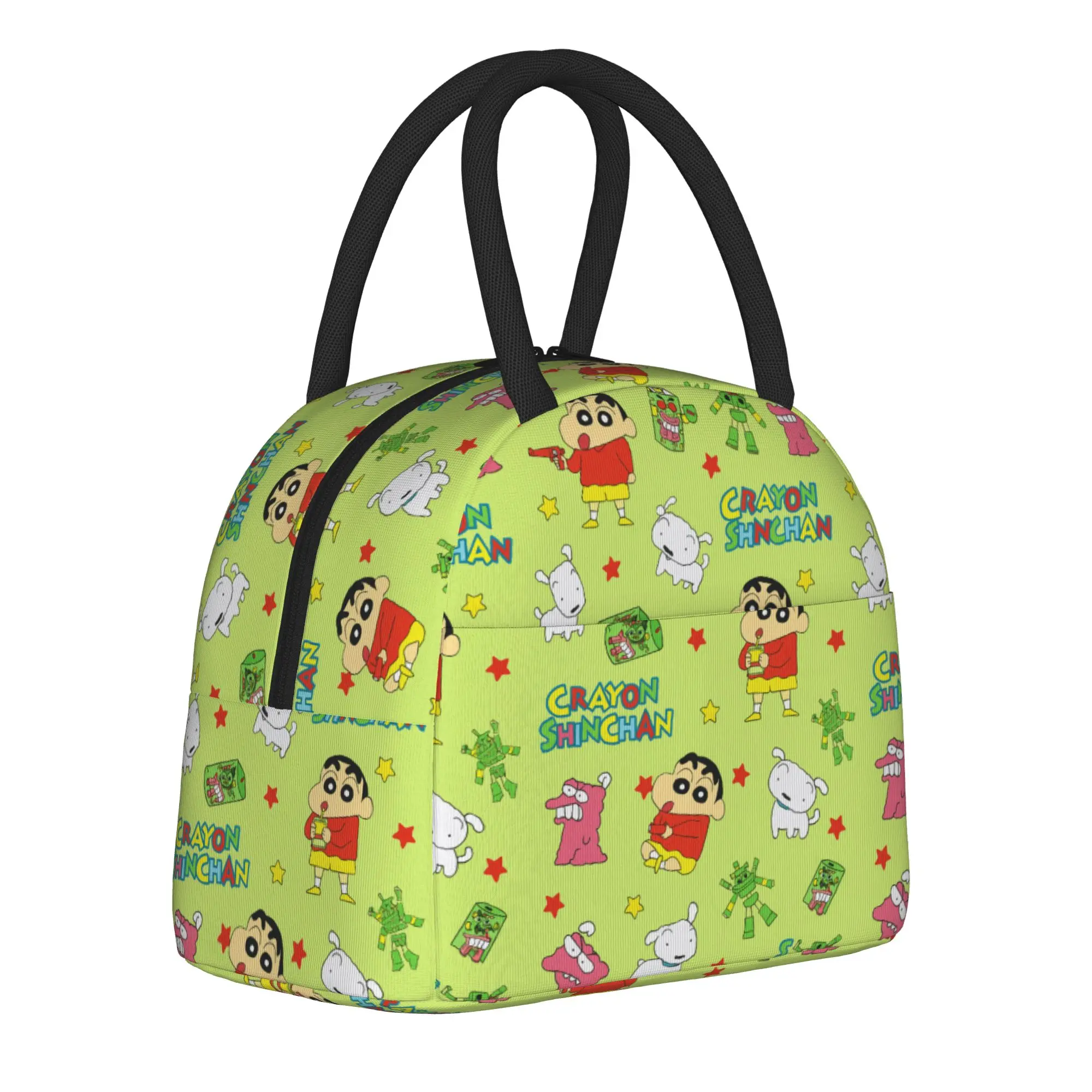 

Cartoon Crayon Shin chan Insulated Lunch Bags Cooler Bag ,Lunch Container Portable Tote Lunch Box Girl Boy School Picnic