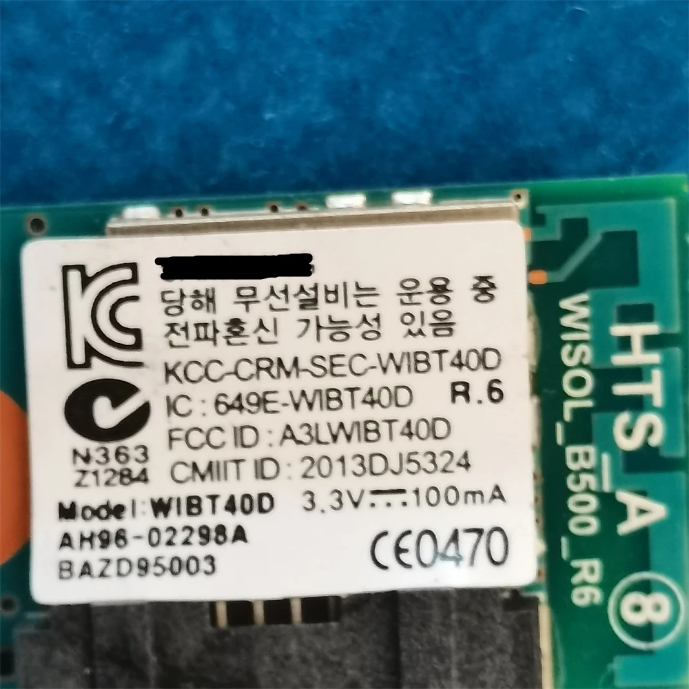 AH96-02298A HTS_A wisol _ b500 _ r6 649E-WIBT40D A3LWIBT40D originale per scheda PC-modulo Rf Bluetoot sw-m550 HW-F450 WIBT40D
