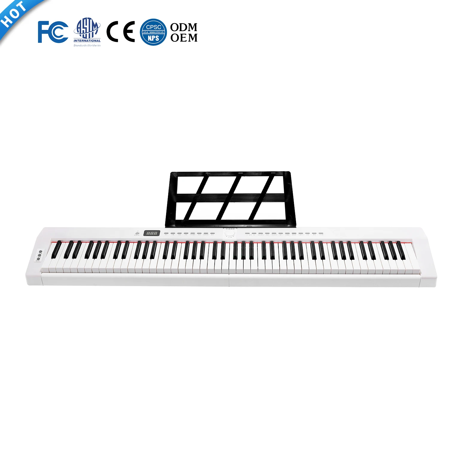 

MIDI Digital Piano Digital Synthesizer Teclado Musical 88 Weighted Keys Piano Keyboard Professional Electronic Organ For 2 Sale