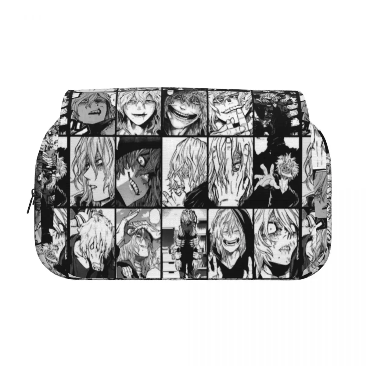 My H-Hero A-Academia Anime Double Clamshell Pen Case Pencilcases Pen Box Large Storage Bag Students School Gifts Stationery