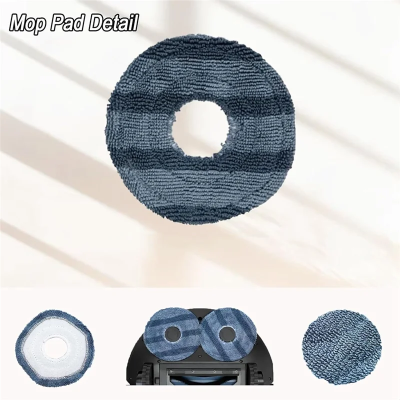 A97G Accessories Kit For Eufy Omni C20 Vacuum Cleaner Main Side Brush Hepa Filter Mop Cloth Dust Bag Replacement Parts