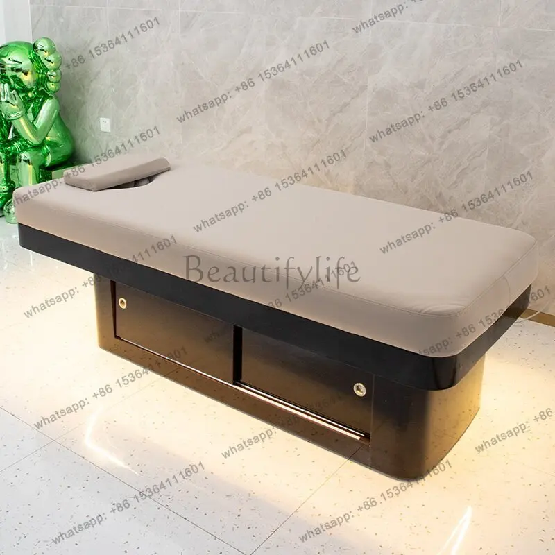FG Latex Speciality Massage Tables Tattoo Esthetician Lash Comfort Massage Tables Beauty PU Leather Furniture Mesa De Masaje MHA