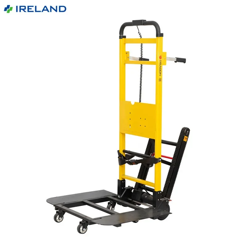 250kg Extended Version Handcart Electric Stair Climbing Crawler Trolley Stair climber Truck Climbing Stair Trolleys