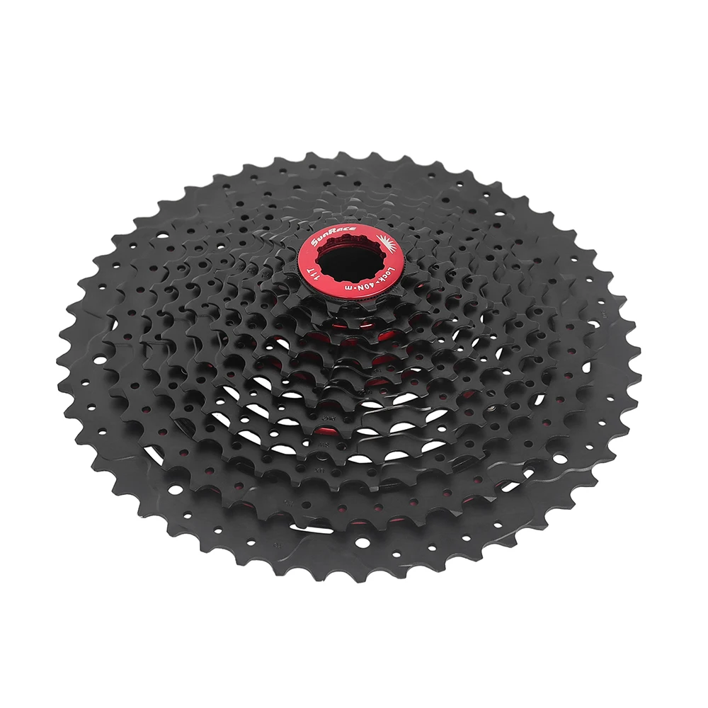 SUNRACE CSMX80 11 Speed MTB Bike Cassette Sprocket 11-50T/51T Black Cassette For Shimano Sram Cycling Parts