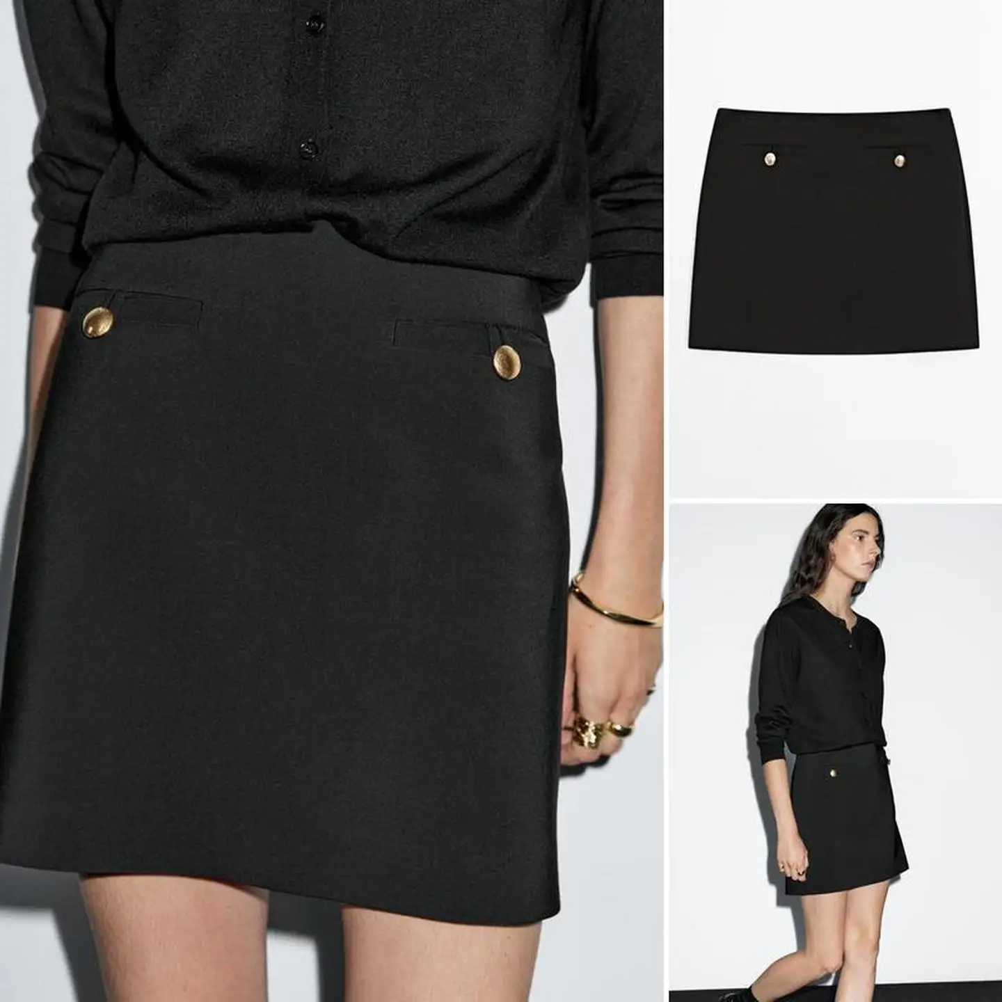 

Ранняя осень, юбка трапециевидной формы, металлическая синяя, роскошная, ощущение, маленькая, Fraance Wind, дизайн Ele, юбка f-длины