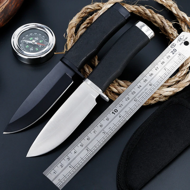 

Kitchen Knife for Cutting Vegetables Fruit Camping Multi-Functional Portable Steel Outdoor Survival Straight Knife