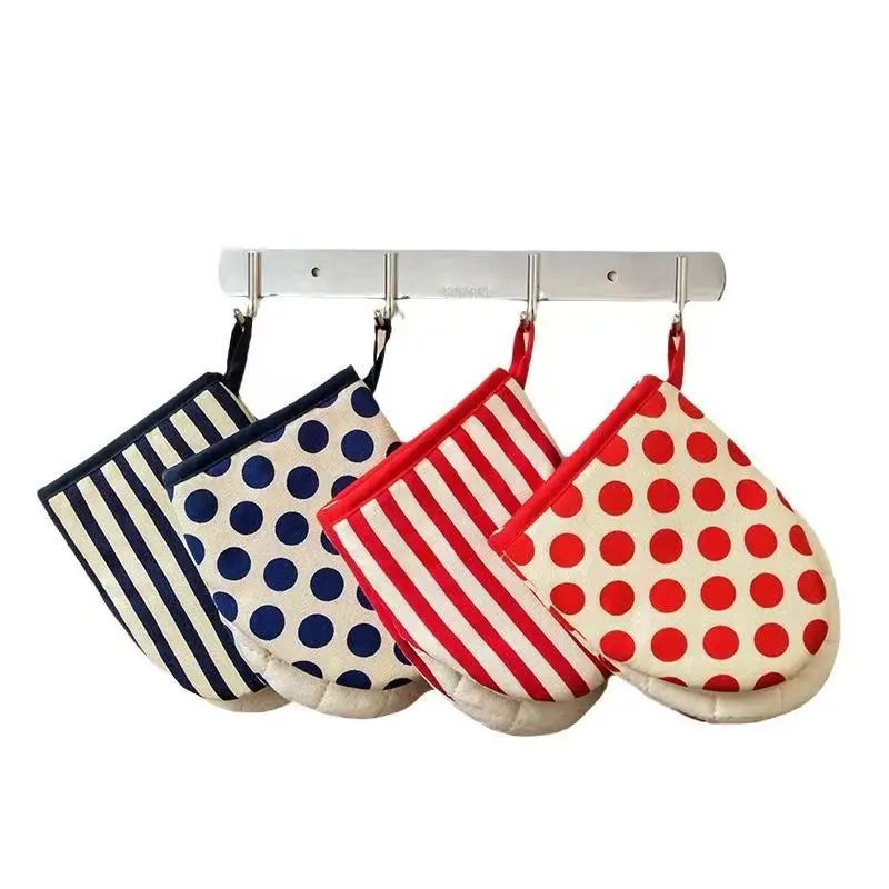 

Жаростойкие прихватки для выпечки, термостойкие утолщенные перчатки для использования на кухне, хит продаж, кухонные аксессуары