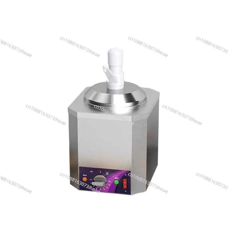 Commercial Warm Juice Pump Quantitative Hand Press Sauce Insulation Bucket Sauce Pump Sauce Machine Insulation