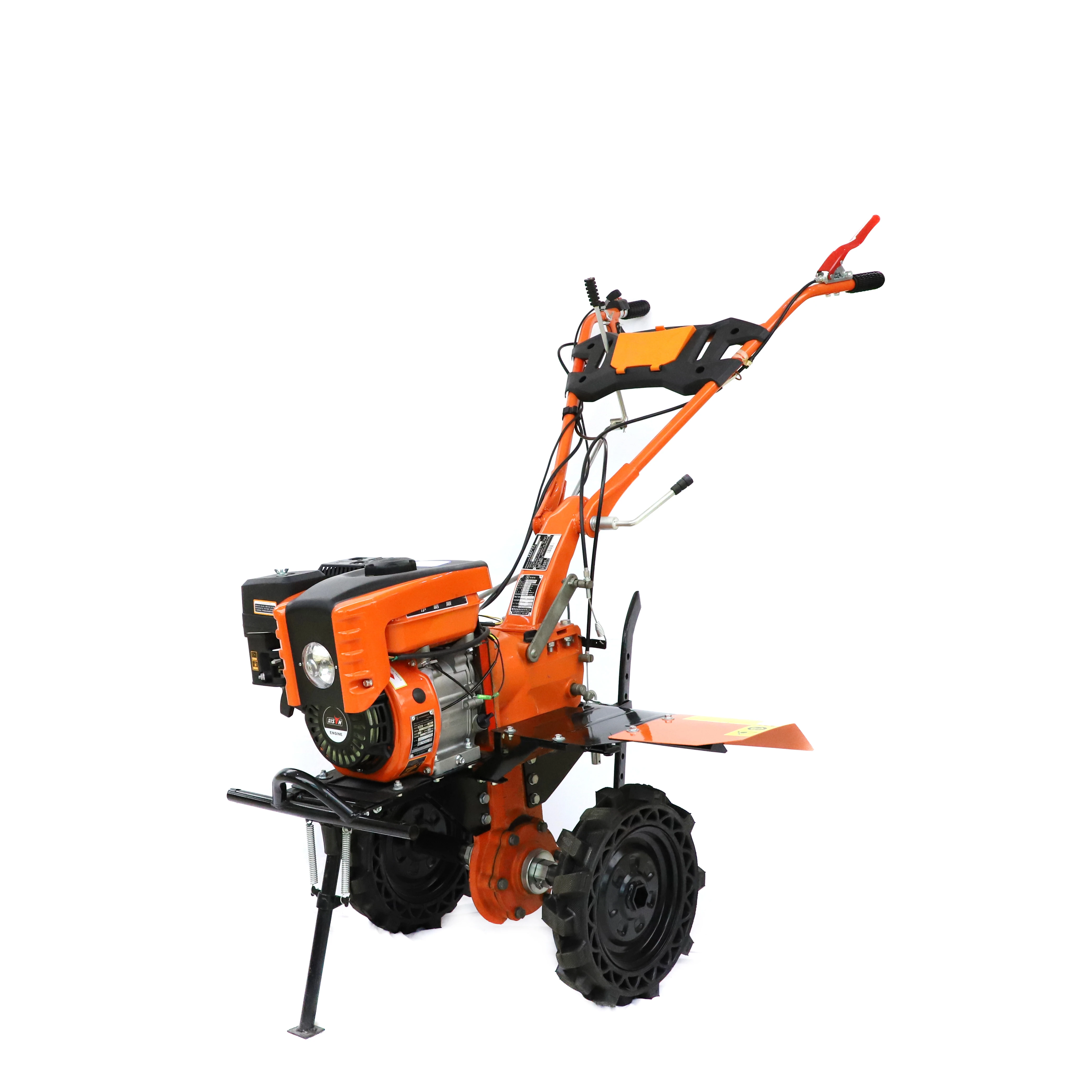 BISON Farm Use Diesel Engine Mini Rotary Power Tiller Cultivator With Long Service Life