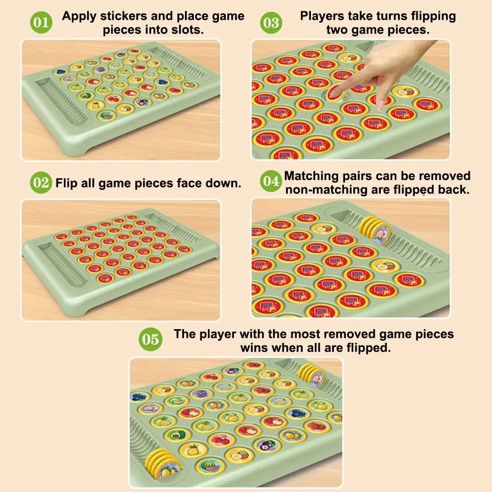 Jeu de plateau de bataille pour 2 joueurs, Othello, Casse-tête, Reversi, Fruits Leone nitive, Stratégie classique