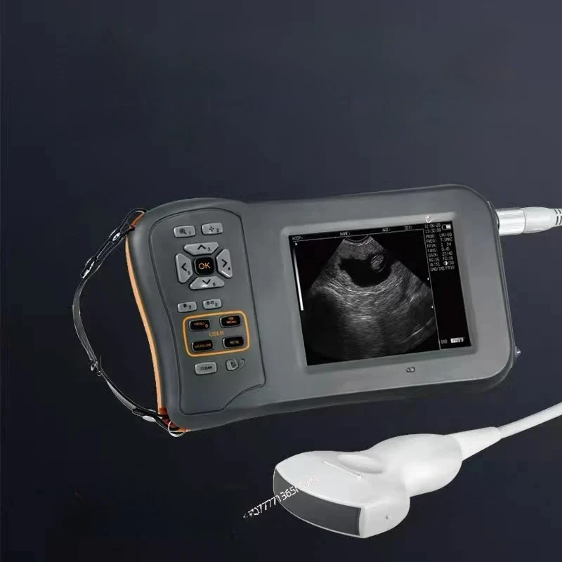 Sheep Pig Cow Equine Pregnancy Veterinary Equipment 5.8 Inch Farm Portable Ultrasound Scanner