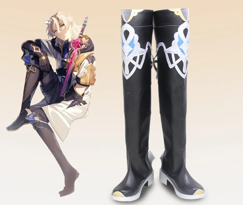 

Albedo Cosplay Custom Made Boots Halloween Carnival Shoes