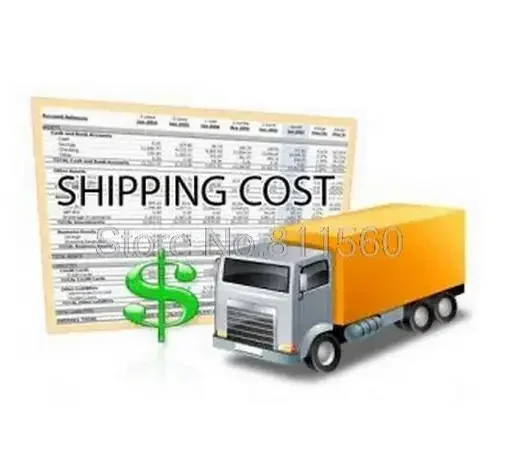 The extra fee for different specifications of products online or over shipping cost