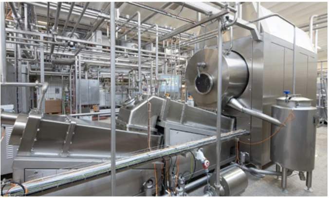 FOODLINE Central Creamery Butter Production Line Anti Scratch Frame Overpressure Safety Protection Dairy Device