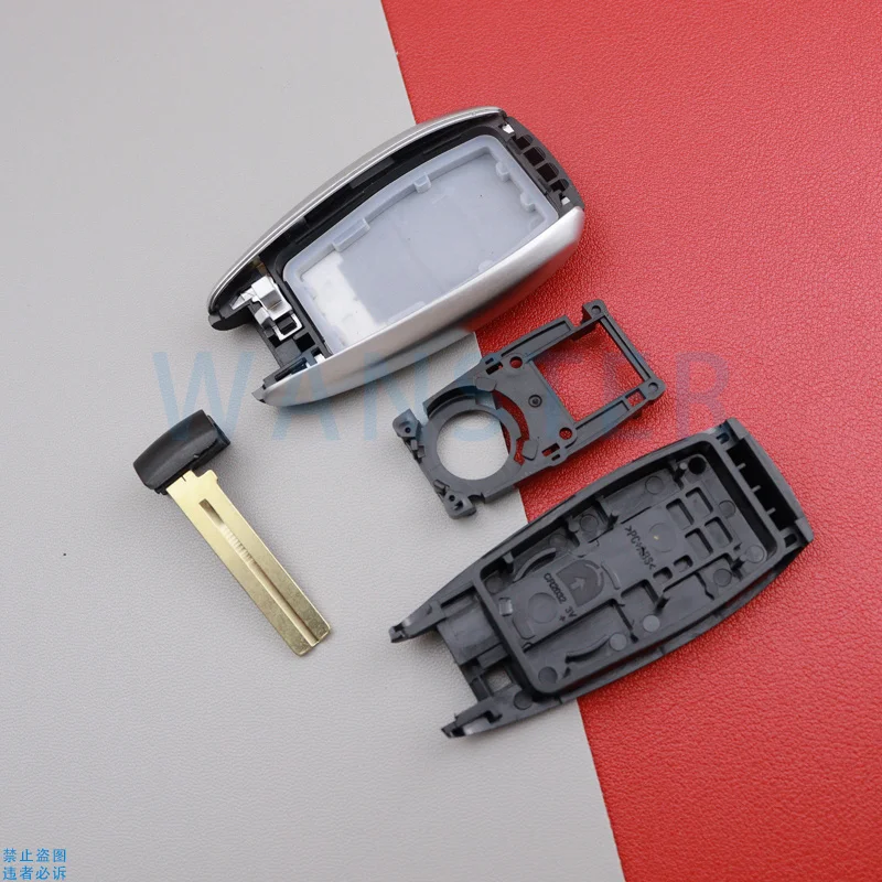 3 4 Button 1:1 Original Size for Subaru Impreza Forester BRZ Crosstrek WRX Outback XV STI Legacy Car Key Fob Shell Case Housing view 3