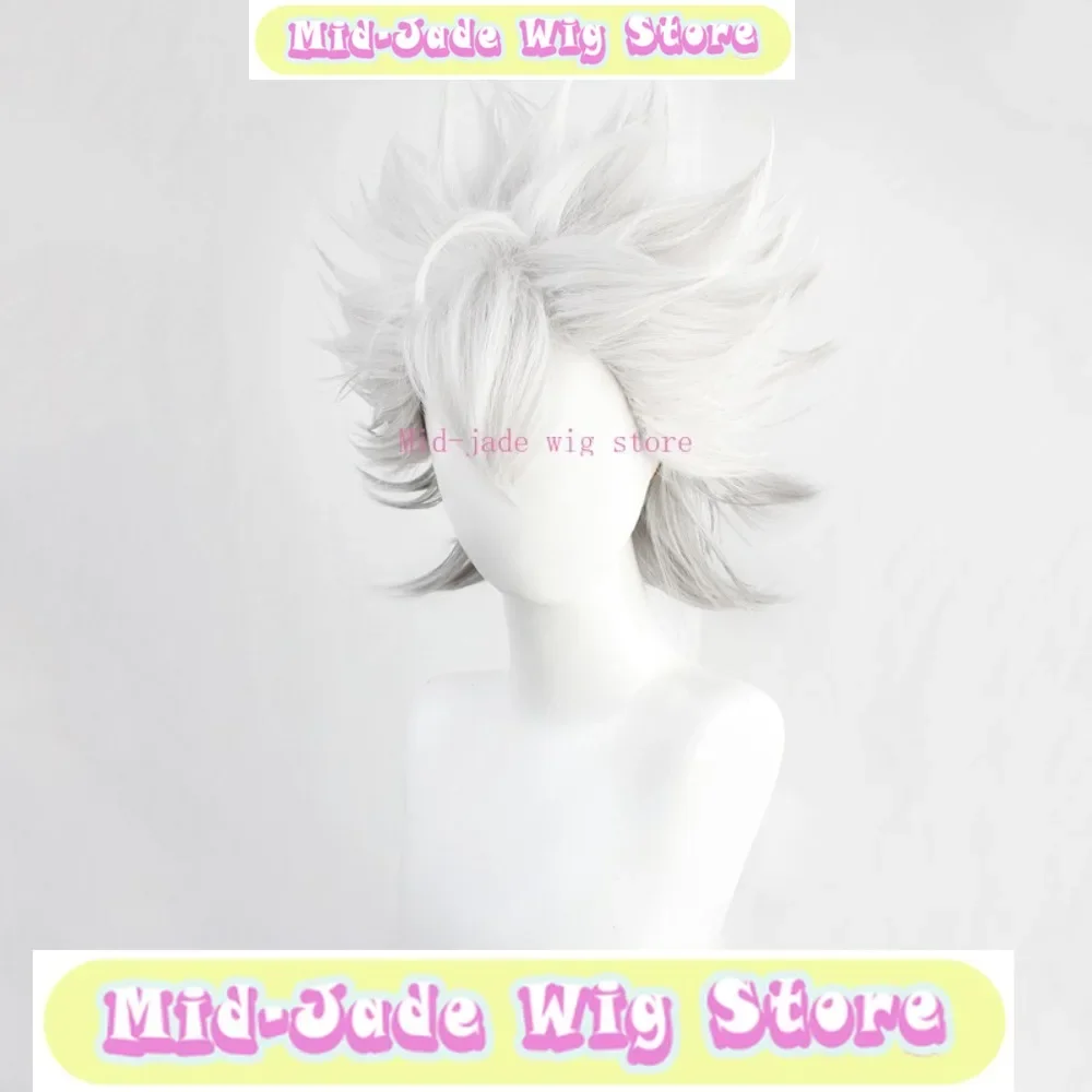 

Twisted Wonderland Jack Howl, парик для косплея, прочный аниме-игровой костюм, реквизит, синтетическое термостойкое волокно + уши