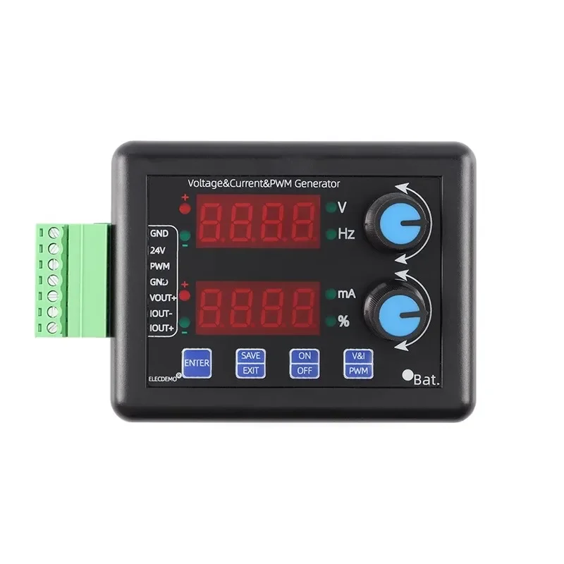 VoltSHigh Precision Handheld Multifunctional Voltage And Current 4-20mA Square Wave Pwm Signal Generator Source Plc Analog