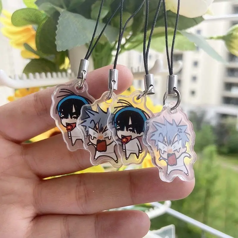 Anime Alien Stage Phone Rope Chain Ivan Till Cosplay Backpack Ornament Pendant Birthday Gifts Boys Girls