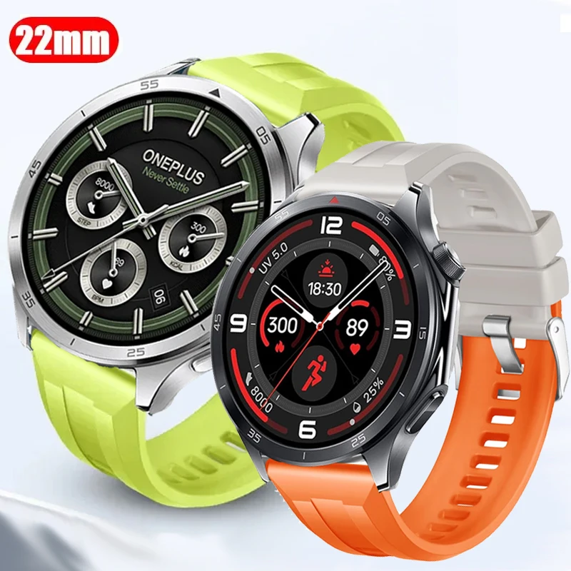 22Mm Sport Silicone…
