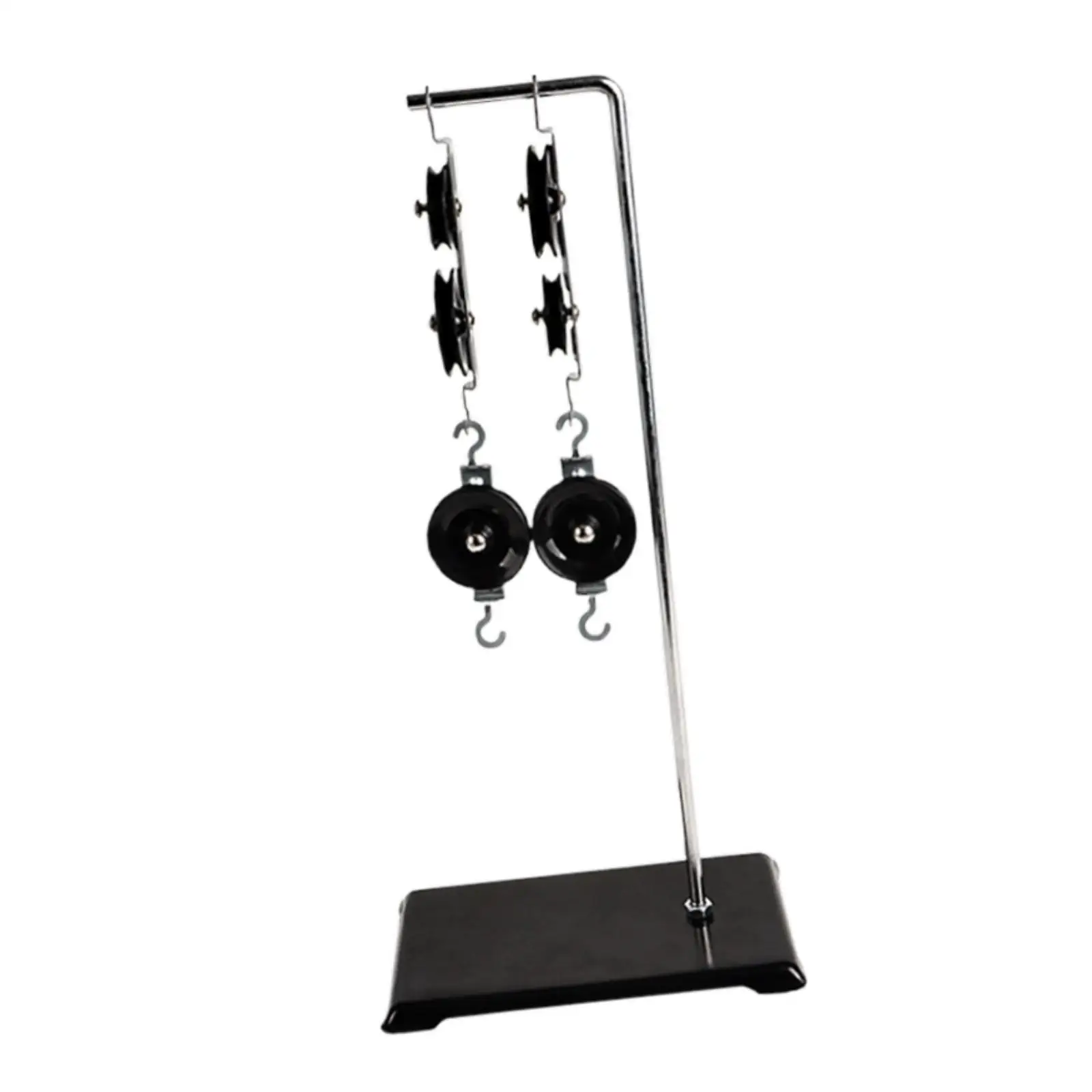 Physics Experiment Pulley Set Teaching Equipment Multiuse Pulley System Physics Experiment Mechanics Study Metal Hook Code Box