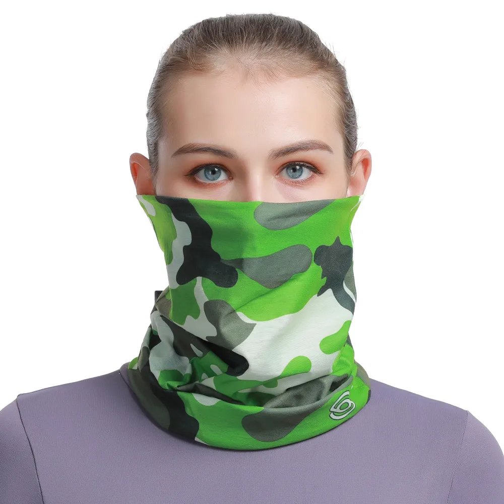 2024 Camouflage Bandana For Women Men Multifunctional Sports Tube Headband Cycling Balaclava Men\'s Face Mask Neck Scarf