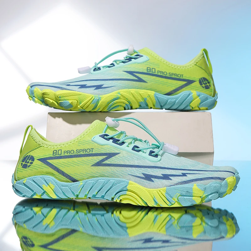 Swimming Shoes Men Beach Aqua Shoes Women Quick Dry Barefoot Upstream Surfing Slippers Hiking Water Shoes Wading Unisex Sneakers