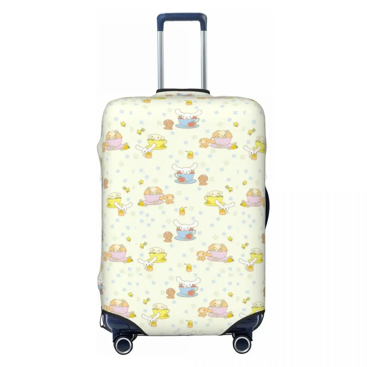 

Custom Cute Funny Cartoon Cinnamoroll Luggage Cover Protector Elastic Travel Suitcase Covers