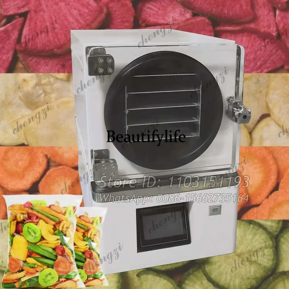 Table-Top New 2㎡ 2kg Capacity Home Use Freeze Dryer Lyophilization Machine Pet Food Milk Fruit Vegetable Freeze Dryers 110V 220V