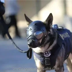 K9 Helmet Shape  Dog Tactical Helmet with glasses design