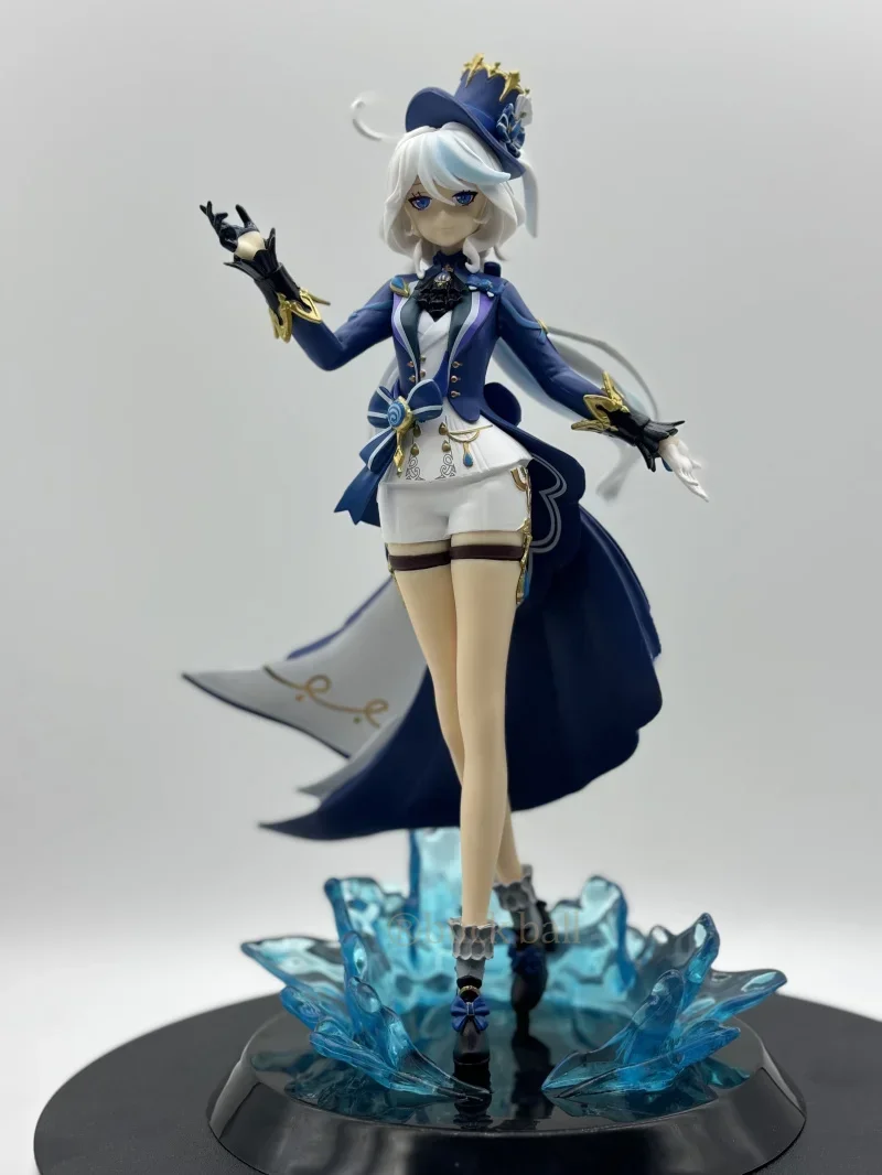 28cm Genshin Impact De Fontaine Anime Figure Game Character Furina Statue Figurine Collectible Girls Model Toy Birthday Gifts