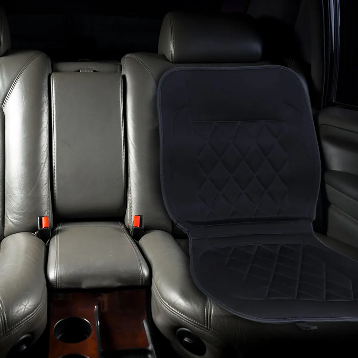 

Smart Heated Car Seat Cushion Fast Heating Durable Comfort Universal Fit For Cars Suvs Office Chairs Breathable Seat Protector