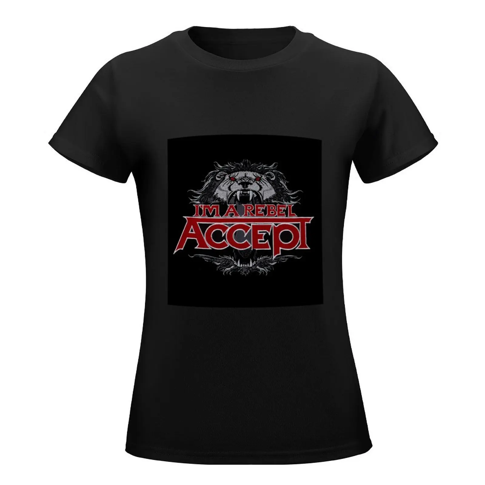 accept band T-Shirt anime clothes Aesthetic clothing sports fans tees clothes for Women