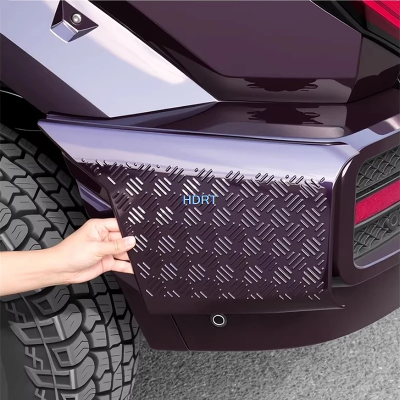 

For GWM Tank 400 2026 + Car Styling Front Rear Bumper Corner Cover Anti Scratch Resistant Plate Protector Decoration Accessories